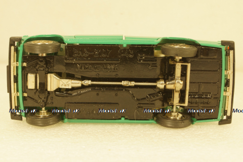 Ваз-2107, А40, зеленый №2, Тантал/Радон 1:43