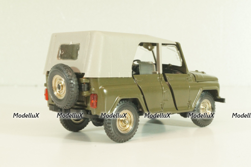 Уаз-469 4х4, А34, хаки, Тантал/Радон 1:43