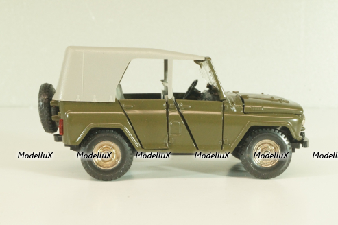 Уаз-469 4х4, А34, хаки, Тантал/Радон 1:43