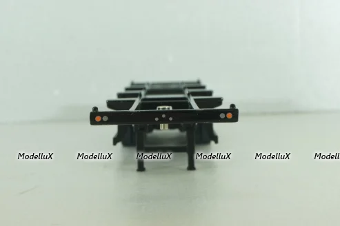 40' Skeletal semi-trailer, black, 91024, Diecast Masters 1:50