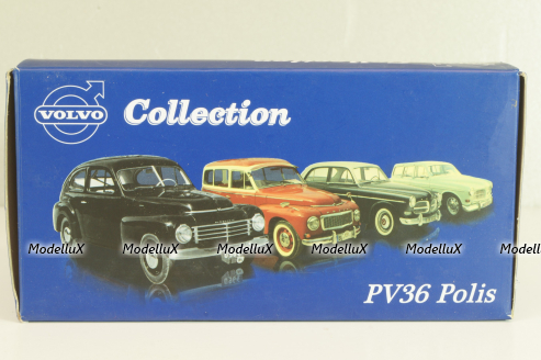 Volvo PV36 Polis, black, 8506065, Atlas Volvo Collection, 1:43