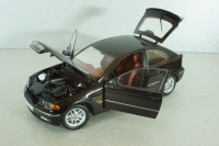 BMW 325i (E46) Compact 2000, black, 80430024440, Kyosho 1:18
