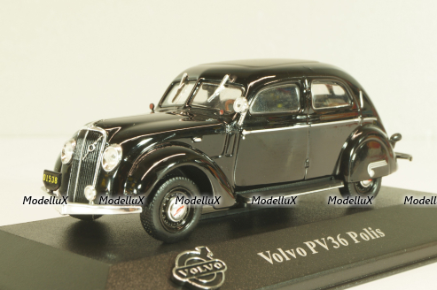Volvo PV36 Polis, black, 8506065, Atlas Volvo Collection, 1:43