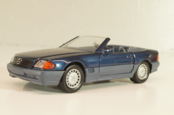 Mercedes-Benz SL 500 (R129) Cabriolet 1989, blue 1250, Schabak 1:43