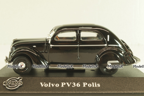 Volvo PV36 Polis, black, 8506065, Atlas Volvo Collection, 1:43