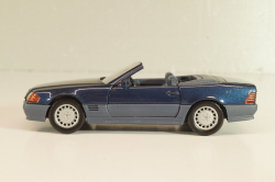 Mercedes-Benz SL 500 (R129) Cabriolet 1989, blue 1250, Schabak 1:43