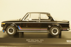 BMW 2002 Turbo 1973 Black,155026204, Minichamps 1:18
