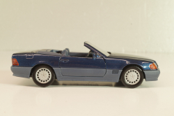 Mercedes-Benz SL 500 (R129) Cabriolet 1989, blue 1250, Schabak 1:43