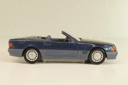 Mercedes-Benz SL 500 (R129) Cabriolet 1989, blue 1250, Schabak 1:43