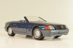 Mercedes-Benz SL 500 (R129) Cabriolet 1989, blue 1250, Schabak 1:43
