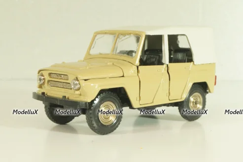 Уаз-469, А34, бежевый, Тантал/Радон 1:43