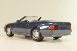 Mercedes-Benz SL 500 (R129) Cabriolet 1989, blue 1250, Schabak 1:43