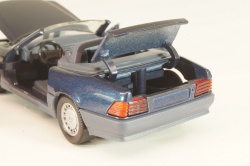 Mercedes-Benz SL 500 (R129) Cabriolet 1989, blue 1250, Schabak 1:43