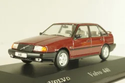 Volvo 440 1987, maroon, 8506025, Atlas Volvo Collection, 1:43
