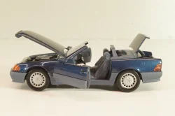 Mercedes-Benz SL 500 (R129) Cabriolet 1989, blue 1250, Schabak 1:43