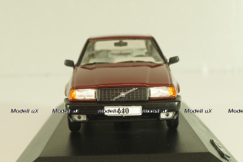 Volvo 440 1987, maroon, 8506025, Atlas Volvo Collection, 1:43