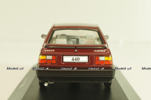 Volvo 440 1987, maroon, 8506025, Atlas Volvo Collection, 1:43