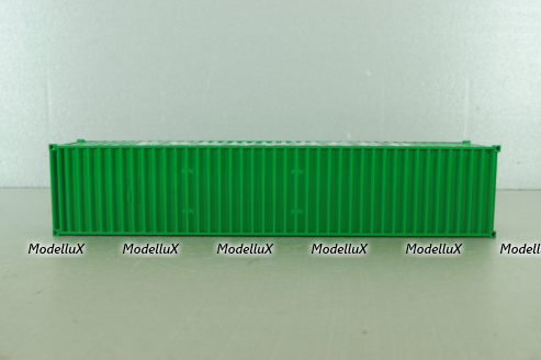 40' dry goods sea container EVERGREEN, green, 91027A, Diecast Masters 1:50