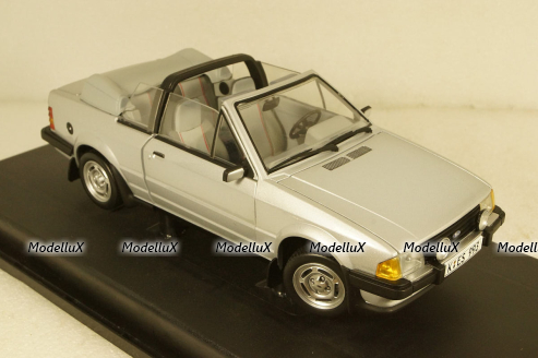 Ford Escort XR3i Cabrio, silver 1984, 4993, SunStar 1:18