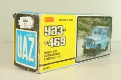 Уаз-469 4х4, А34, хаки, Тантал/Радон 1:43