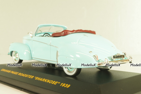 Graham Paige Roadster 1939, blue, Altaya 1:43