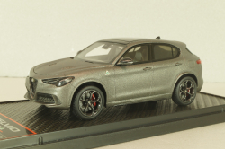 Alfa Romeo Stelvio Quadrifoglio Nring, dark matt grey, l.e 108pcs, BBRC200NR, BBR 1:43