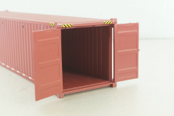 40' dry goods sea container, dark red, 91027A, Diecast Masters 1:50