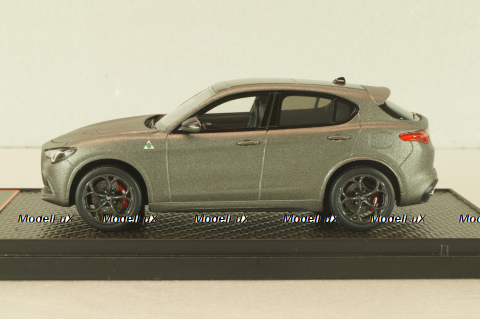 Alfa Romeo Stelvio Quadrifoglio Nring, dark matt grey, l.e 108pcs, BBRC200NR, BBR 1:43
