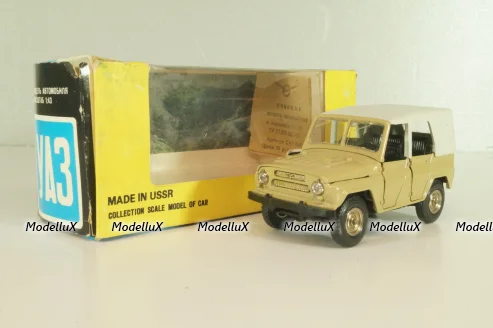 Уаз-469, А34, бежевый, Тантал/Радон 1:43