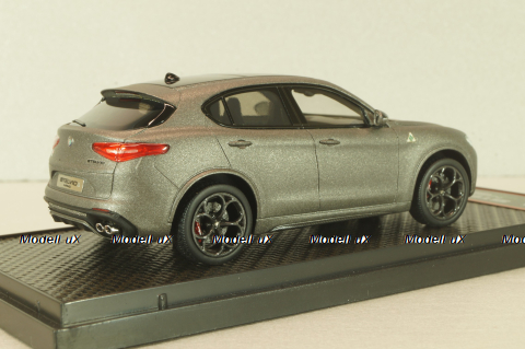 Alfa Romeo Stelvio Quadrifoglio Nring, dark matt grey, l.e 108pcs, BBRC200NR, BBR 1:43