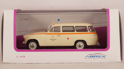 Skoda 1202 SW station wagon AMBULANCE 1964, 143ABSX-728XO, Abrex 1:43
