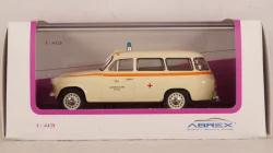 Skoda 1202 SW station wagon AMBULANCE 1964, 143ABSX-728XO, Abrex 1:43