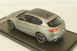Alfa Romeo Stelvio Quadrifoglio Nring, dark matt grey, l.e 108pcs, BBRC200NR, BBR 1:43