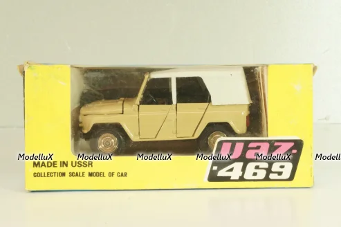 Уаз-469, А34, бежевый, Тантал/Радон 1:43