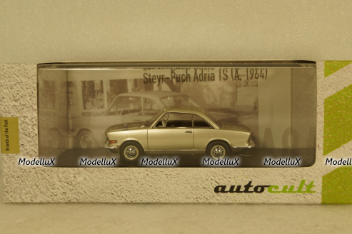 Steyr-Puch Adria TS, silver, 02009, AutoCult 1:43