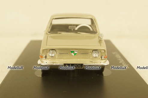 Steyr-Puch Adria TS, silver, 02009, AutoCult 1:43