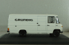 Mercedes L406D delivery bus "Grundig" 1972, white, Atlas 1:43