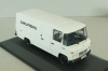 Mercedes L406D delivery bus "Grundig" 1972, white, Atlas 1:43