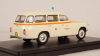 Skoda 1202 SW station wagon AMBULANCE 1964, 143ABSX-728XO, Abrex 1:43