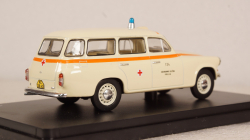 Skoda 1202 SW station wagon AMBULANCE 1964, 143ABSX-728XO, Abrex 1:43