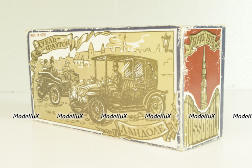 Руссо-Балт С24-30, 1909 Дубль-Фаэтон, август 94г., Тантал/Радон 1:43