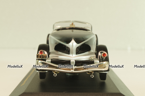 Auburn Boat Tail Roadster 1933, black, MUS037, IXO Museum 1:43