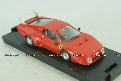Ferrari 512BB, Prototype Le Mans 1980, red, R210, Brumm 1:43