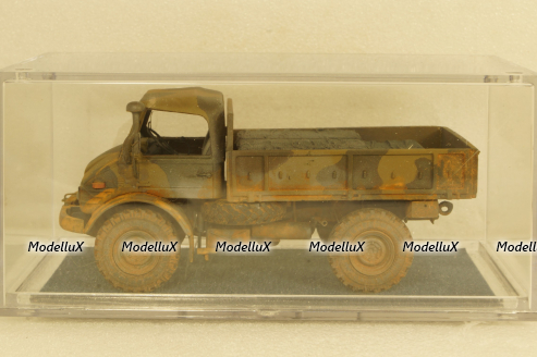 Mercedes Unimog U426 Армия Аргентины камуфляж со следами эксплуатации, KV мастерская 1:43