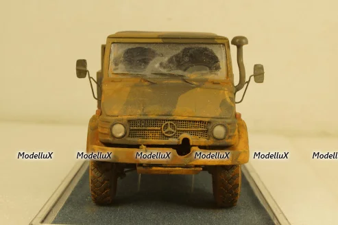 Mercedes Unimog U426 Армия Аргентины камуфляж со следами эксплуатации, KV мастерская 1:43