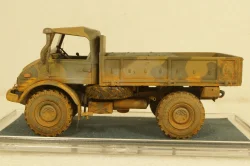Mercedes Unimog U426 Армия Аргентины камуфляж со следами эксплуатации, KV мастерская 1:43