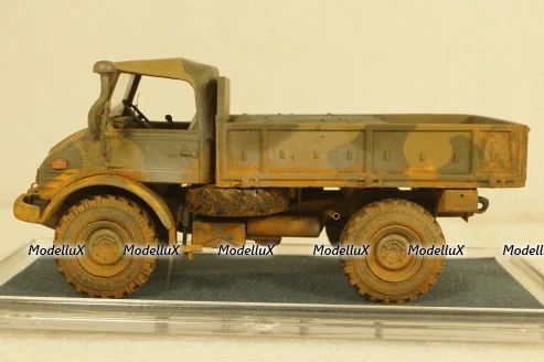 Mercedes Unimog U426 Армия Аргентины камуфляж со следами эксплуатации, KV мастерская 1:43