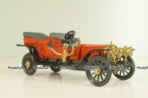 Руссо-Балт С24-30, 1909 Дубль-Фаэтон, август 94г., Тантал/Радон 1:43