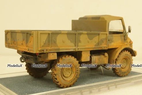 Mercedes Unimog U426 Армия Аргентины камуфляж со следами эксплуатации, KV мастерская 1:43