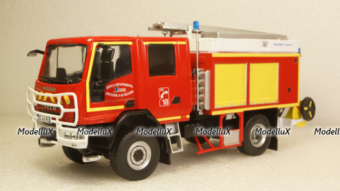 IVECO 150 E28 WS CAMION CISTERNA - Francia 2016, Pompieri Italy collection #22 1:43